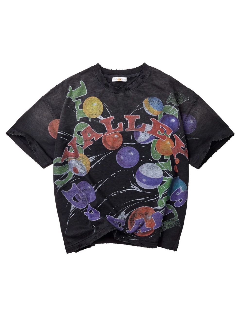 Vale Forever Valley Dream “8 Ball” Black Distressed Graphic Tee